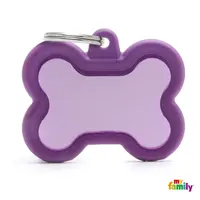 My family známka - Hushtag kost, fialová 1 ks (HTA01PURPLE)