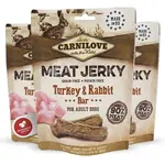 Carnilove Jerky Snack králičí & krůtí 100 g