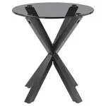 Xora ODKLÁDACÍ STOLEK, šedá, černá