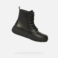 Black Girls Ankle Boots Geox Phaolae Girl - Girls