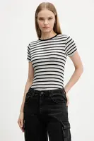 Tričko Guess Jeans dámské, černá barva, W5BP52 KA0H1