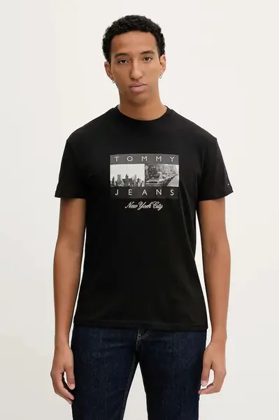 Tommy Jeans Bavlněné tričko Tommy Jeans