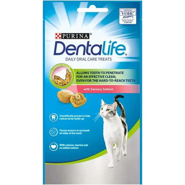Purina Dentalife Cat - Losos 40 g