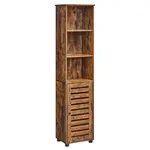 MID.YOU VYSOKÁ SKŘÍŇ, hnědá, černá, hnědá, černá, 40/167/30 cm