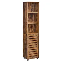 MID.YOU VYSOKÁ SKŘÍŇ, hnědá, černá, hnědá, černá, 40/167/30 cm