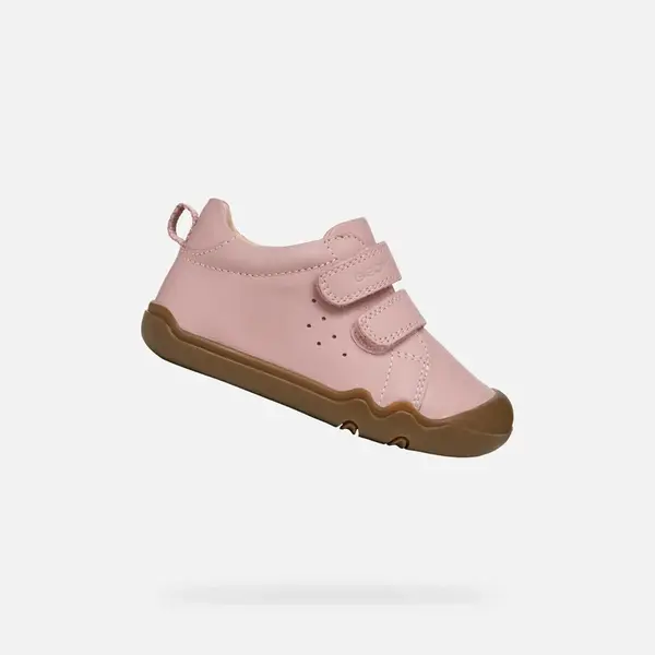 Old Pink Girls' Barefoot Sneakers Geox Steppieup - Girls