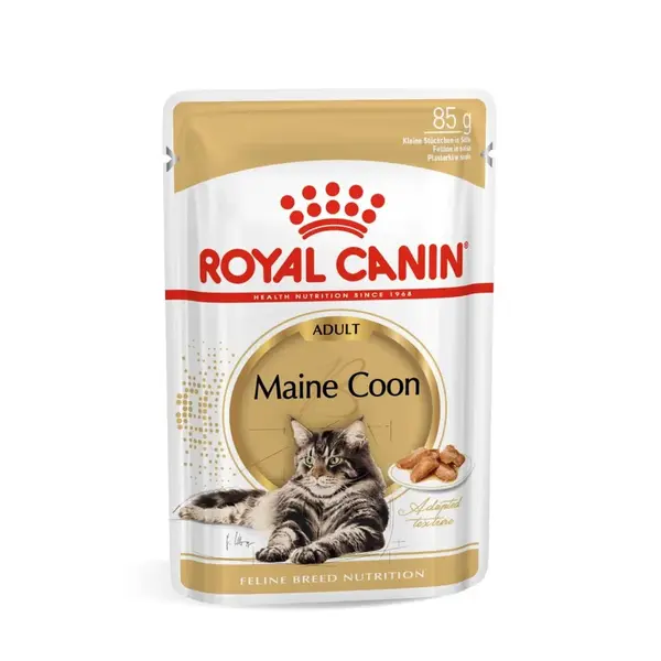 Royal Canin Maine Coon Adult - vlhké krmivo pre dospelé mainské mývalí mačky 85 g
