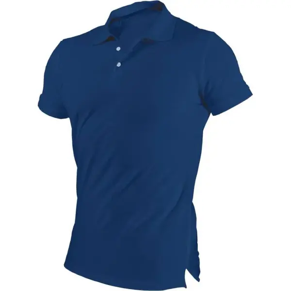 Tričko polo GARU, 3XL, námořnická modrá, STALCO