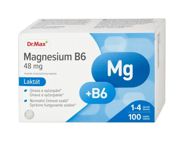 Dr.Max Magnesium B6 Laktát