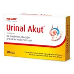Urinal Akut, rychlá podpora zdraví močových cest, extrakt z brusinek 20 tablet
