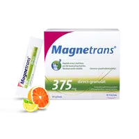Magnetrans Direct 375 mg, magnesium, rychlé doplnění hořčíku 20 tyčinek granulátu