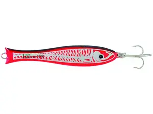 Ice fish pilker 3d červená - 80 g