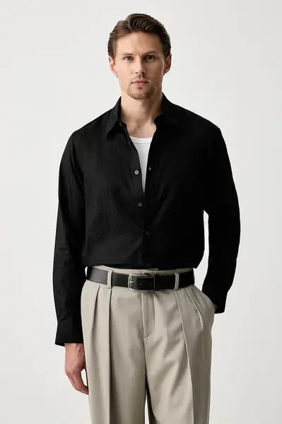 Armani Exchange  košile pánská bavlněná
