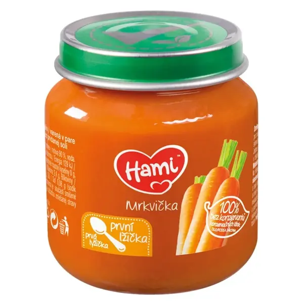 HAMI První lžička Mrkvička od 4.měsíce 125 g