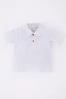 DEFACTO Baby Boy Regular Fit Pique Short Sleeve T-Shirt