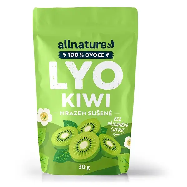 ALLNATURE Kiwi sušené mrazem 30 g