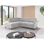 Sit & More ROHOVÁ SEDAČKA, textil, barvy stříbra