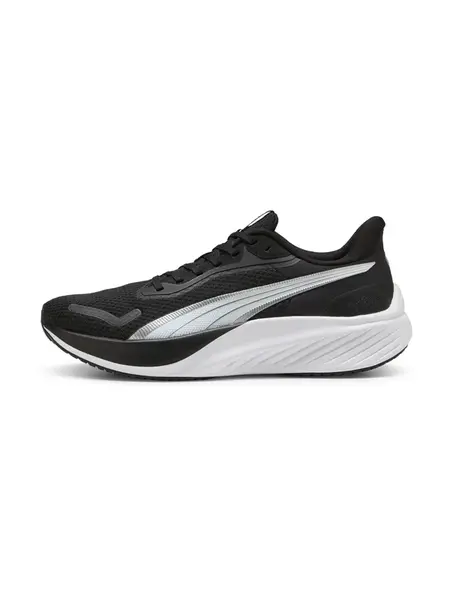 PUMA Bežecká obuv 'Pounce Lite'  čierna / strieborná / biela