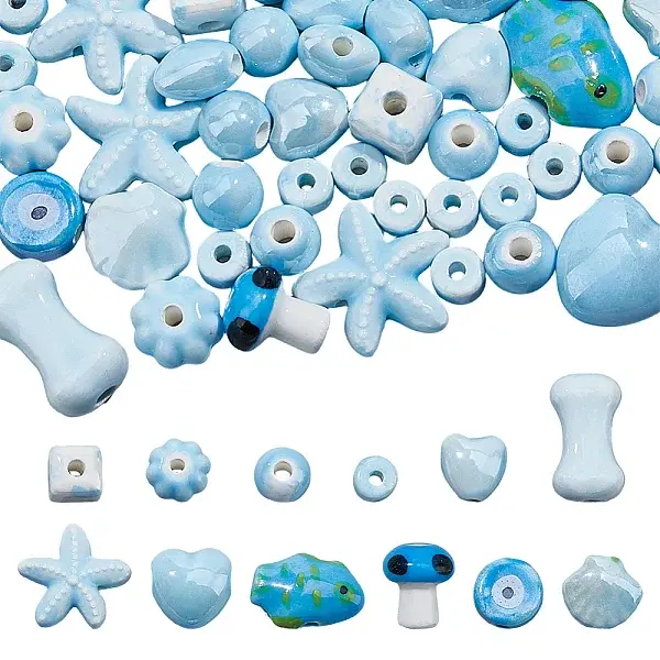 Handmade Porcelain Beads