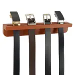 Pine Wood Wall Mount Belt Holder