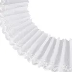5 Yards Cotton Embroidery Flower Ribbon
