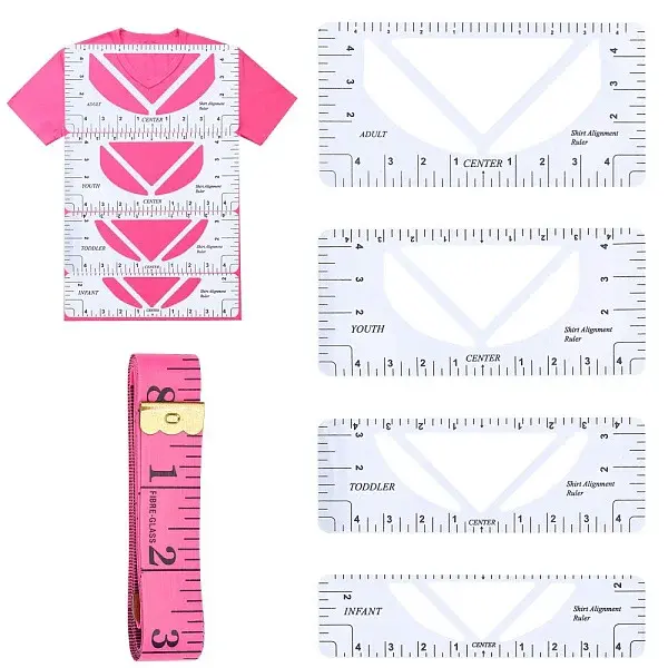 Plastic Multifunction Rulers