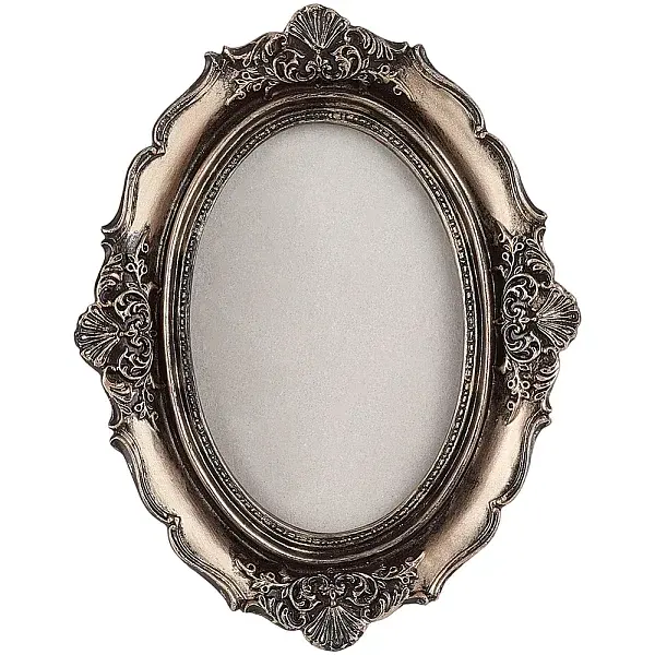 1Pc Oval Resin Photo Frame Stand