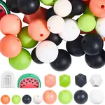 Summer Theme Silicone Focal Beads