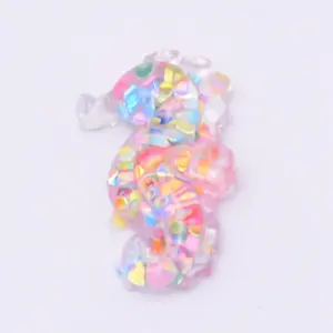 Transparent Flatback Resin Cabochons Accessories