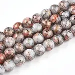 Baking Paint Glass Beads Strands