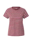 LEVI'S ® Tričko 'The Perfect Tee'  vínovo červená / biela