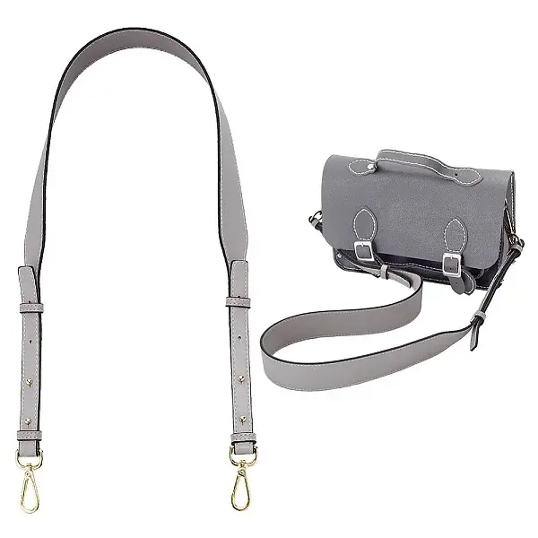 Adjustable Cowhide Leather Bag Handles