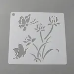 PET Plastic Hollow Out Drawing Painting Stencils Templates