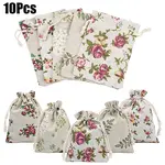 Burlap Packing Pouches