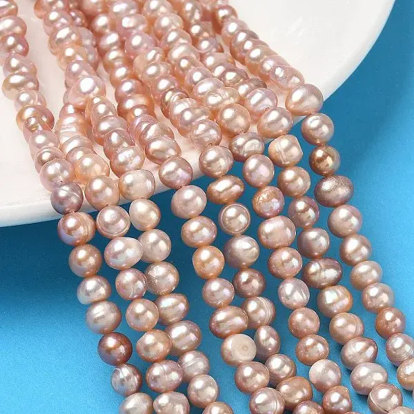 Natural Cultured Freshwater Pearl Beads Strands