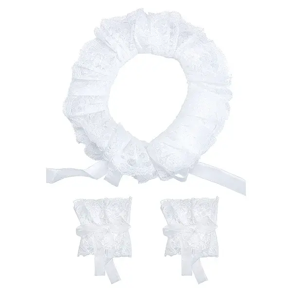 1Pair Polyester Removable Lace Oversleeves
