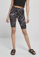 Dámské kraťasy AOP Cycle Shorts geometrické černé