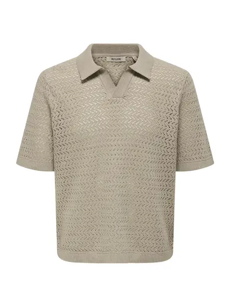 Only & Sons Sveter 'ONSNYLE'  sivobéžová
