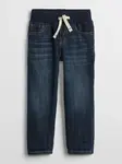GAP Dětské džíny pull-on slim jeans with Washwell - Kluci
