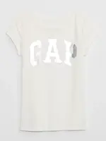 GAP Dětské tričko s metalickým logem - Holky