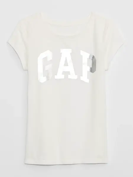 GAP Dětské tričko s metalickým logem - Holky