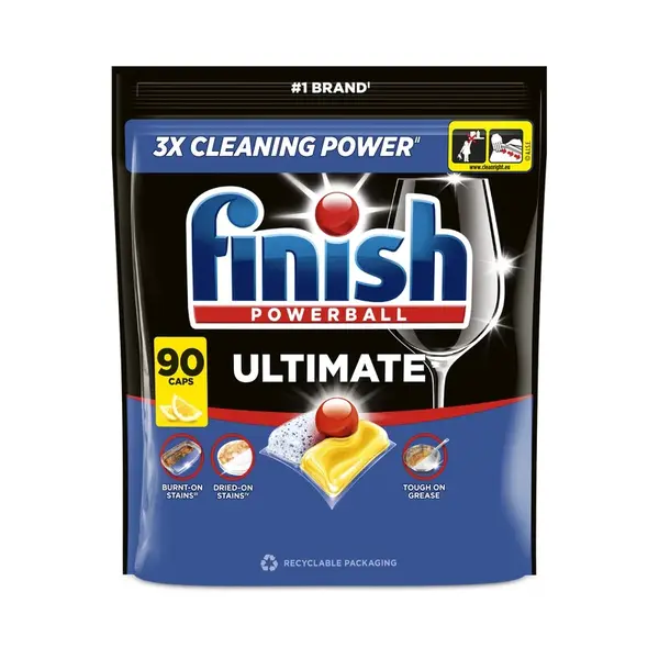 Finish Ultimate Lemon kapsle do myčky 90 ks
