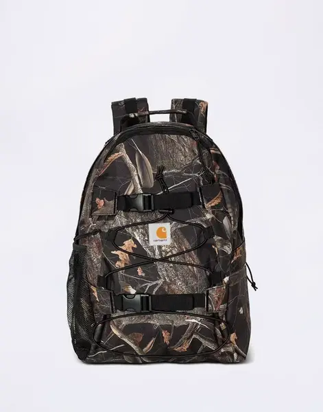 Batoh Carhartt WIP Kickflip Backpack Camo Feather Tree, Black