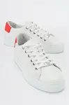 LuviShoes AYVERIE Women's White Genuine Leather Sneakers