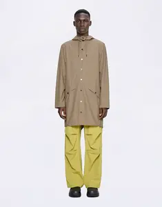 Rains Long Jacket 133 Beige XS
