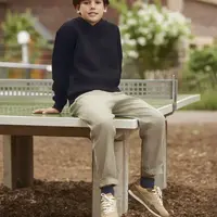 Black children's hoodie Authentic Russell