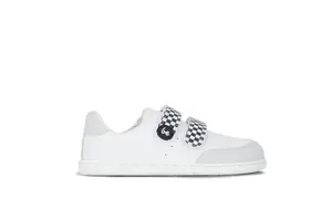 Dětské barefoot tenisky Be Lenka Energise Preschool - White & Checkerboard