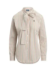 Polo Ralph Lauren Blúzka  krémová / červená / čierna
