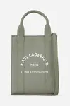 Kabelka Karl Lagerfeld zelená barva, A1W50039