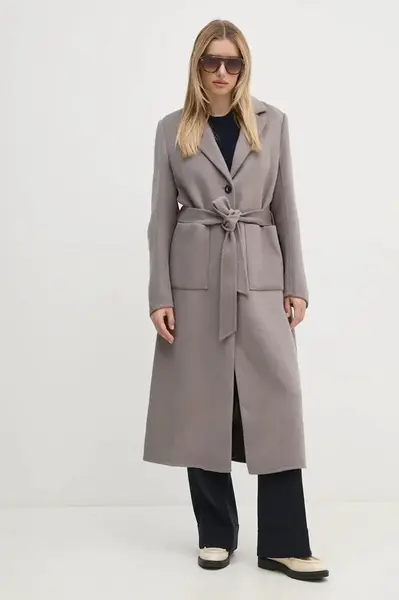 Vlněný kabát DIANE VON FURSTENBERG